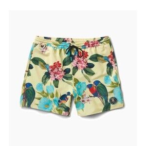 ROARK Shorey 16” Manu Floral Shorts Size Small Multicolor NEW Beach Surf Tropic